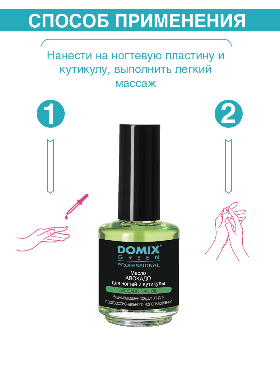 Масло для ногтей и кутикулы "АВОКАДО" — Cosmix
