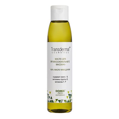 Масло для профессионального массажа Transdermal макадамия