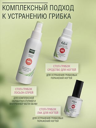 Средство для устранения грибковых поражений ногтей "СТОП ГРИБОК"