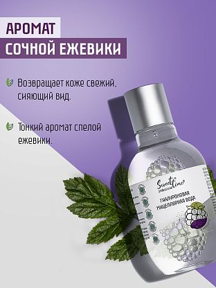 Гиалуроновая мицеллярная вода "Ежевика"