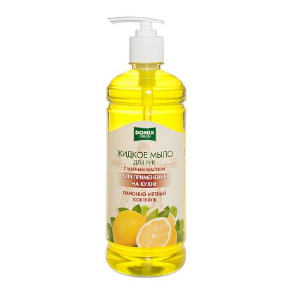 Мыло жидкое для рук лимонно-мятный коктейль