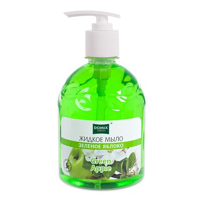 Жидкое мыло яблоко Domix Green
