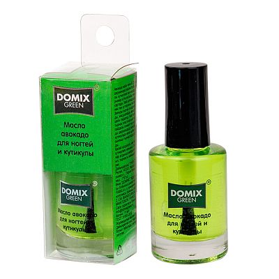 Масло авокадо для ногтей и кутикулы Domix Green 11мл